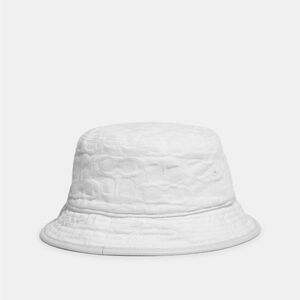 NWT‎ Coach Signature Jacquard Bucket Hat